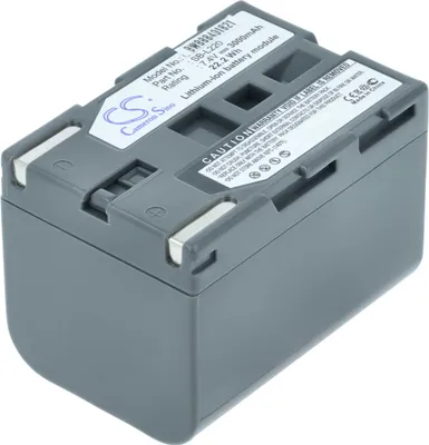 Produktbild von vhbw Akku kompatibel mit Samsung VP-D65, VP-D6050, VP-D7L Kamera (3000 mAh, 7,4 V, Li-Ion)