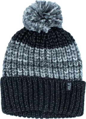 Produktbild von Jack Wolfskin Naha Hopewell Rock Cap Beanie Damen Winter Mütze Grau 1908031-6320 L