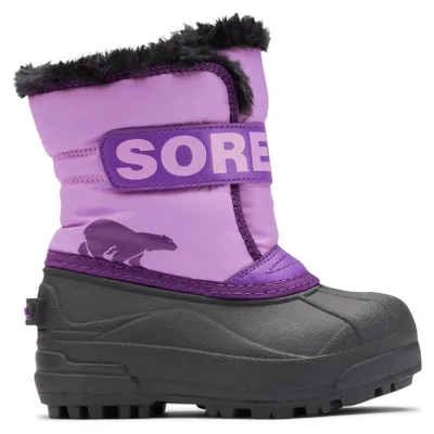 Produktbild von Sorel Youth Uni Little Childrens Snow Commander Boot Stiefel, Gumdrop, Purple