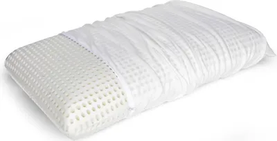Produktbild von Talamo Italia Kissen für das Bett, 100%  Italy, Abnehmbares Seifen-Kissen aus perforiertem Memory-Schaum, hypoallergen und atmungsaktiv, 70x40xh16 cm.