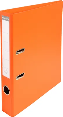 Image de Exacompta 10x Classeur à levier PVC A4 dos de 50mm. Orange 53544E