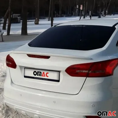 Zdjęcie produktu dla Tylny spojler Spojler dachowy do Ford Focus III FL Sedan 2015-2018 Tylny zagruntowany
