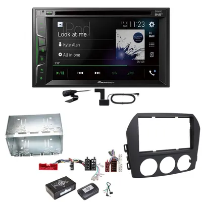 Produktbild von Pioneer AVH-A3200DAB Bluetooth Digitalradio CD MP3 Einbauset für Mazda MX-5 NC