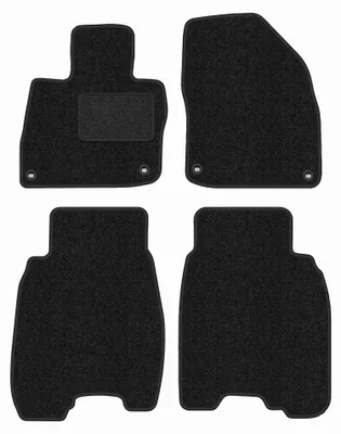 Produktbild von Velours-Fußmatten für Honda Civic VIII (UFO) 2006-2012 (Schrägheck) – 4-tlg, Anthrazit, passgenau – Wielganizator ANTHRA