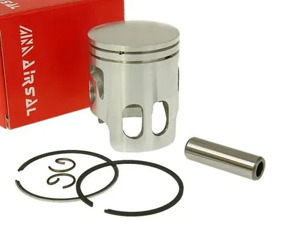 Image de Kit de piston Kolbensatz Airsal T6-Racing, 49,2 ccm, diamètre 40 mm, pour Malaguti F12 Phantom 50 AC, modèle à refroidissement par air