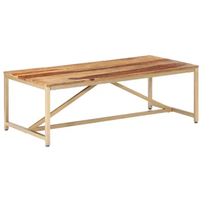 Produktbild von Couchtisch 120x60x40 cm Massivholz