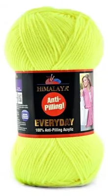 Obrázek produktu pro Vlna Himalaya Everyday 70049, barva ultra žlutá - pro pletení a háčkování