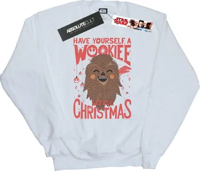 Produktbild von Star Wars - "Wookiee Little" Sweatshirt für Herren BI45662 (M) (Weiß)