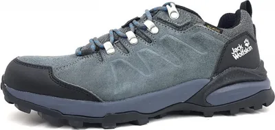 Produktbild von Jack Wolfskin Refugio Texapore Low M Herren Wanderschuh in Grau, Größe 9.5