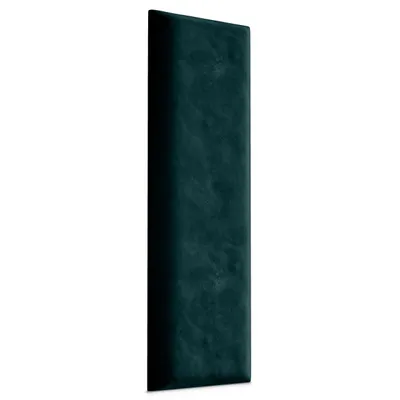 Produktbild von Muralo Polsterpaneel WANDKISSEN Wandpolster Bettkopfteil Wandpaneel Türkis 80 cm x 20 cm