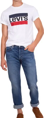 Zdjęcie produktu dla LEVI'S - Męska koszulka z logo Colorblock - Rozmiar XXL