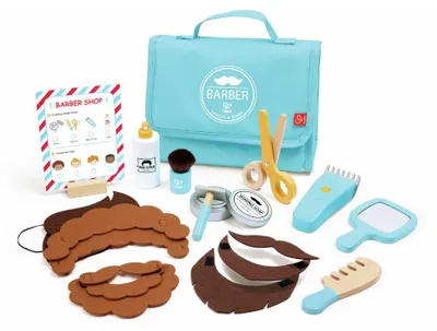 Produktbild von Hape Rollenspielzeug Koffer - Kleines Friseur-Set