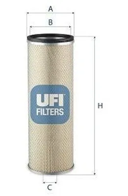 Produktbild von Luftfilter UFI 27.306.00 Filtereinsatz