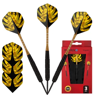 Zdjęcie produktu dla Rzutki Lotki Dart Matepro do tarczy sizalowej Steel tips ostre