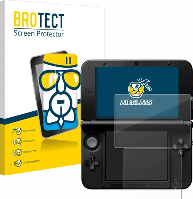 Produktbild von BROTECT Schutzglas für Nintendo 3DS XL SPM7800 Schutzfolie Panzer Folie Glas Display Schutz klar