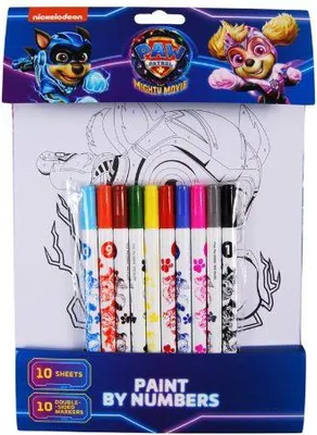 Immagine prodotto di Libro da colorare Psi Patrol pittura per numeri Unipap