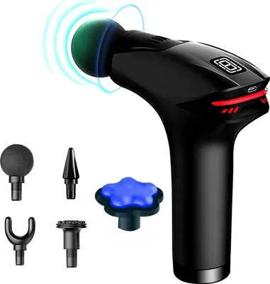 Produktbild von MODFU Massagepistolen Muskelentspannung, Fitness-Faszienpistole, Elektrische Faszienpistole, Tiefengewebe-Massagegerät, Faszienpistole mit Geräuschreduzierung