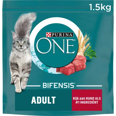 Productafbeelding van Purina One Adult Rund & Granen 1,5KG