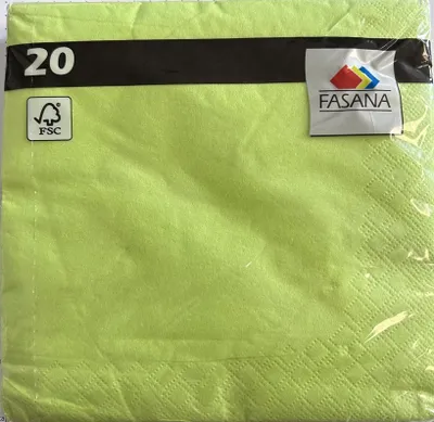 Obrázok produktu pre Fasana Servety 33x33  fresh green 406 50 ks