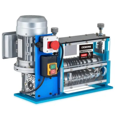 Produktbild von CREWORKS 550W Elektrische Kabelschälmaschine  für Φ1,5-40 mm Draht Abisoliermaschine Abisoliergerät  30 M/Min