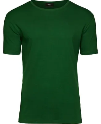 Obrázok produktu pre Pánske tričko Tee Jays z interlocku, s okrúhlym výstrihom a krátkymi rukávmi FK897 (L) (smrekovozelená)
