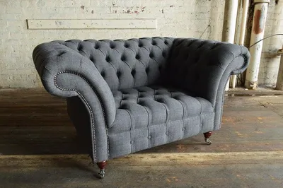 Obrázek produktu pro Design Chesterfield Stoff Couch Sofa Polster Sofas Sofa 2 Sitzer