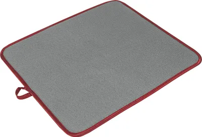 Produktbild von METALTEX SofTex 45 x 40 cm - Microfaser Abtropfmatte grau/rot