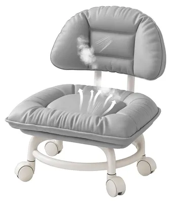 Productafbeelding van Ergonomische Rolkruk met Rugleuning en Wielen