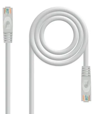 Productafbeelding van CAT 6a UTP-kabel NANOCABLE, 10.20.18 meter, grijs
