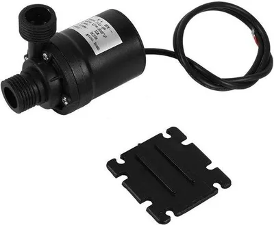 Image de Pompe de chauffage à eau à énergie solaire avec moteur insonorisé pour aquarium - 800 l/h, 5 m.