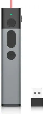 Produktbild von Wireless Presenter Recargable Powerpoint Fernbedienung Präsentationsfernbedienung via USB Empfänger Fernbedienung für PowerPoint/Windows/Mac/Keynote