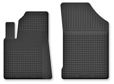 Image de Tapis avant en caoutchouc pour Opel Mokka II 2020- (crossover) – 2 pièces, noirs, semi-universel, adapté