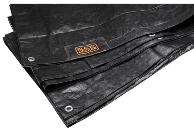 Produktbild von BLACK+DECKER Anhängerplane 3 x 4 M 14 Aluminium-Ösen Wasserabweisend