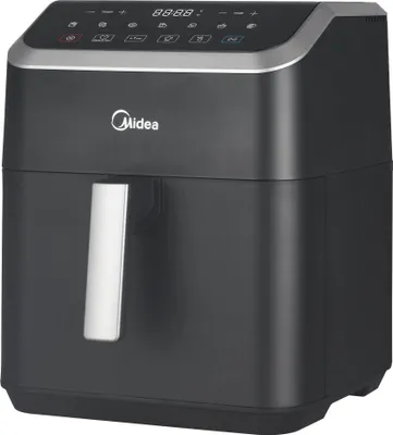 Produktbild von Midea MAD55000ADK Einzelbild 5,2 l 1600 W Heißluftfritteuse Schwarz, Grau