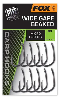 Produktbild von Fox PTFE Coated Hooks Wide Gape Beaked Size 5