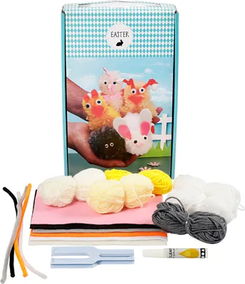 Produktbild von Creativ Company Bastelset DIY Ostertiere - zum Basteln eigener Dekoration