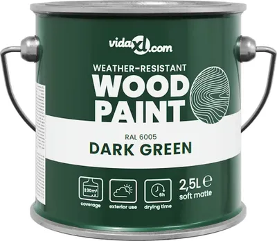 Immagine prodotto di Vernice per legno Verde 2,5 L Stampa da parete