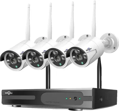 Produktbild von WiFi-Sicherheitskamerasystem, 3MP/5MP Auflösung, IP66 wasserdicht, 3MP Geschützsystem, Keine