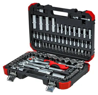 Immagine prodotto di Set di chiavi a bussola GEDORE 1/4" + 1/2" 94 pezzi