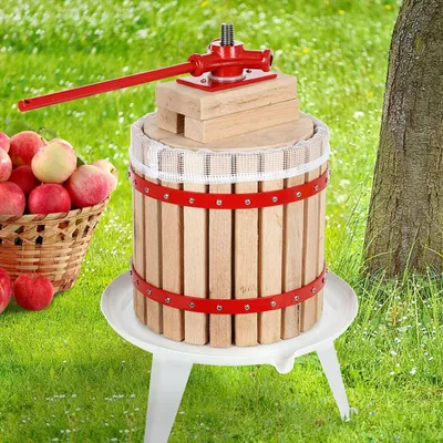 Image de Presse à fruits et baies 12L Presse à vin Presse à fruits Presse à pommes Presse à jus