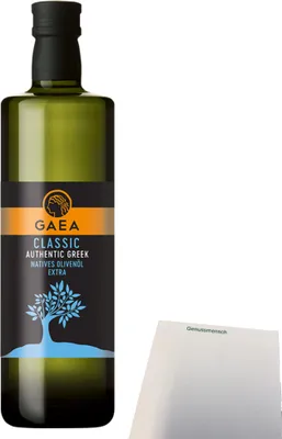 Produktbild von Gaea Classic Natives Olivenöl extra (1l Flasche) + usy Block