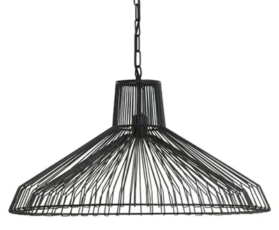 Zdjęcie produktu dla Light & Living - lampa wisząca - Kasper - czarny - metal - Ø 65cm - E27 - 2959512