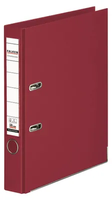 Produktbild von Falken Chromocolor-Voll-PP-Ordner A4, S50, mit Einsteckschild bordeaux