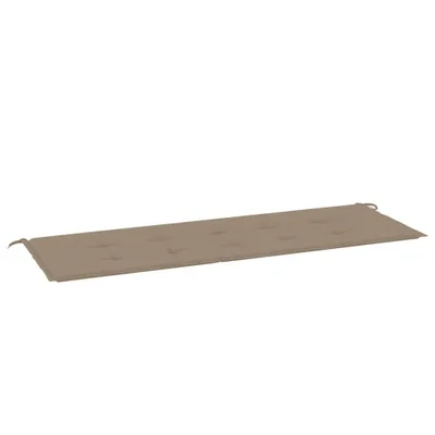 Immagine prodotto di vidaXL Cuscino per panca da giardino Taupe 150x50x4 cm Tessuto Oxford