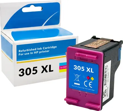 Produktbild von OBV Kompatible Druckerpatrone für HP 305XL Farbe für DeskJet 2710 2720 4110 4120 Envy 6010 6020 6030 6420e 6430e