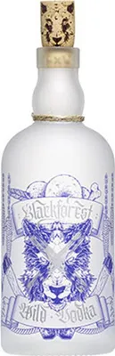 Produktbild von Wild feinste Brände & Liköre Blackforest Wild Vodka aus dem Schwarzwald 40% 0,5 Liter