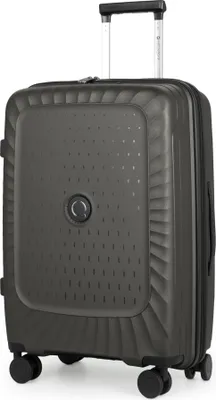 Immagine prodotto di Kotti - Valigia da viaggio leggera con guscio rigido estensibile, robusto materiale riciclato dimensioni M / 65cm / 65-74 L / 15-20 kg bagaglio - Trolley rigido, TSA,Titanio
