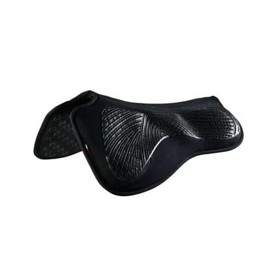 Produktbild von Acavallo Spine Free Double Face Gel Silicon Grip Memory Foam Dressage, Farbe:Black