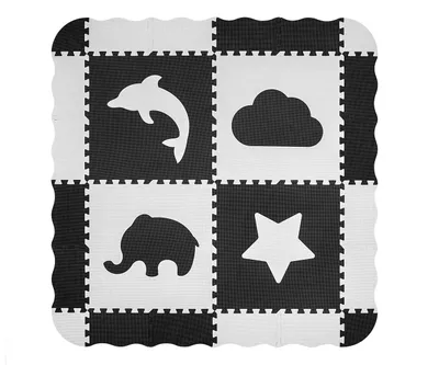 Produktbild von Milly Mally Jolly Schaumstoff-Puzzlematte 2x2 - Grau