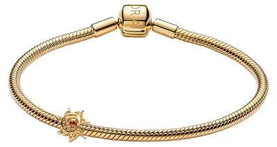 Pandora 31004 Geschenkset Damenarmband Sonne Goldfarben 1